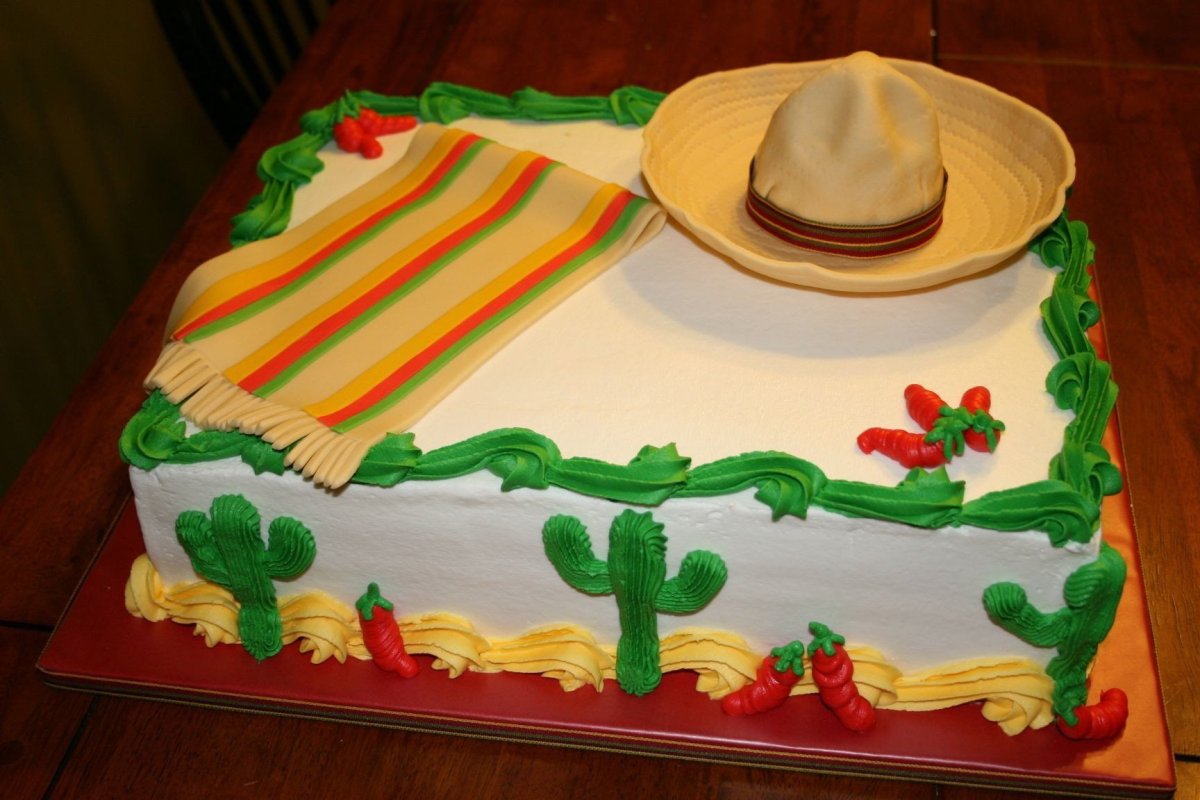 Торт в мексиканском стиле