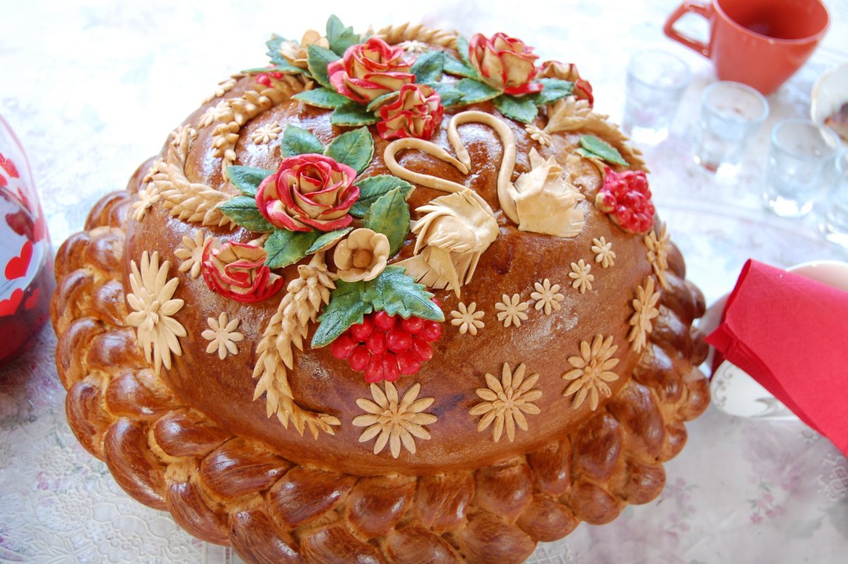 Торт в русском стиле