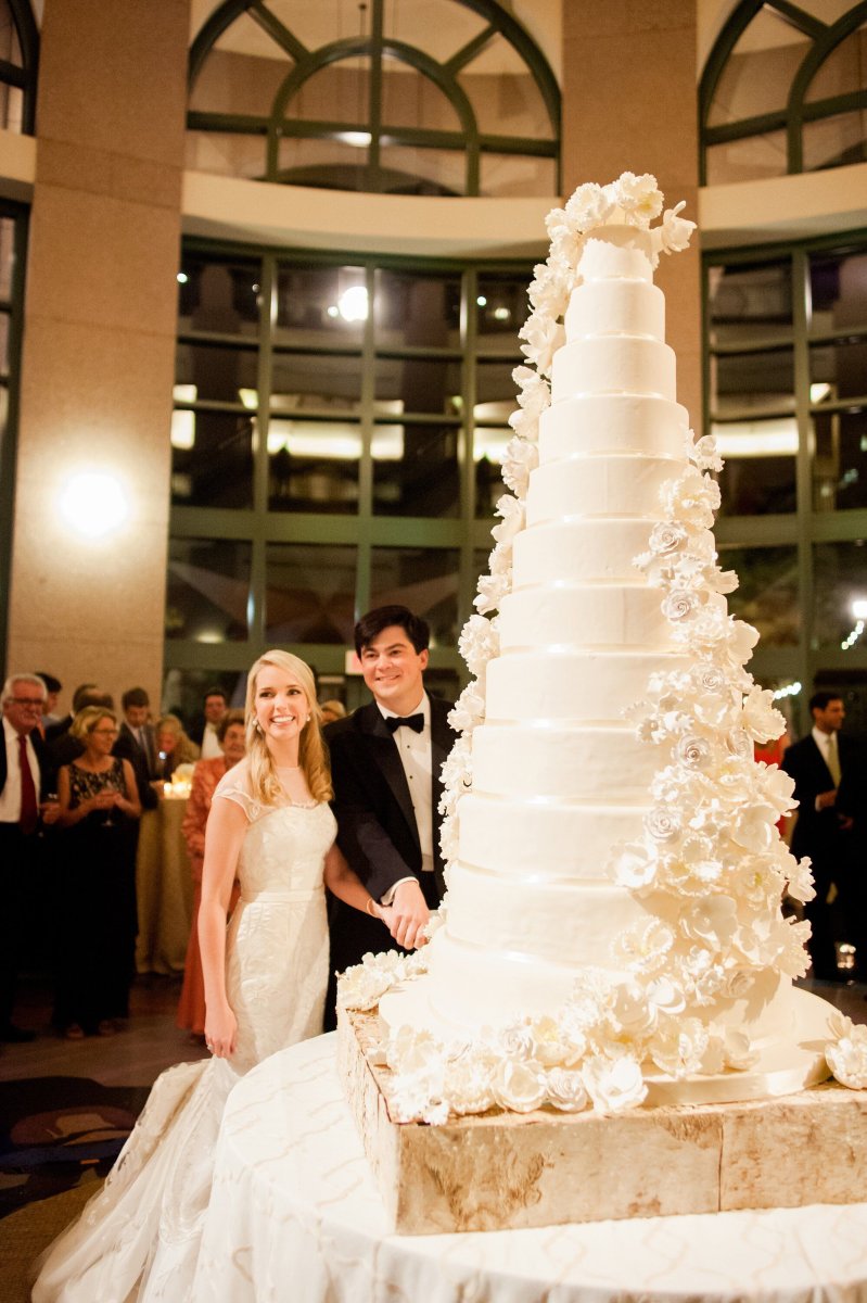Торт свадебный самый большой
