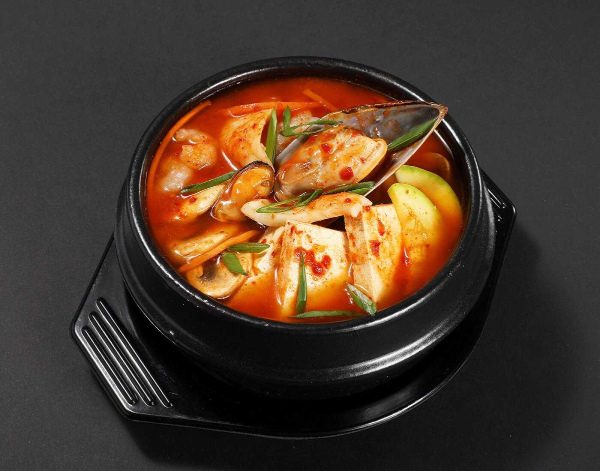Корейский хемультан суп