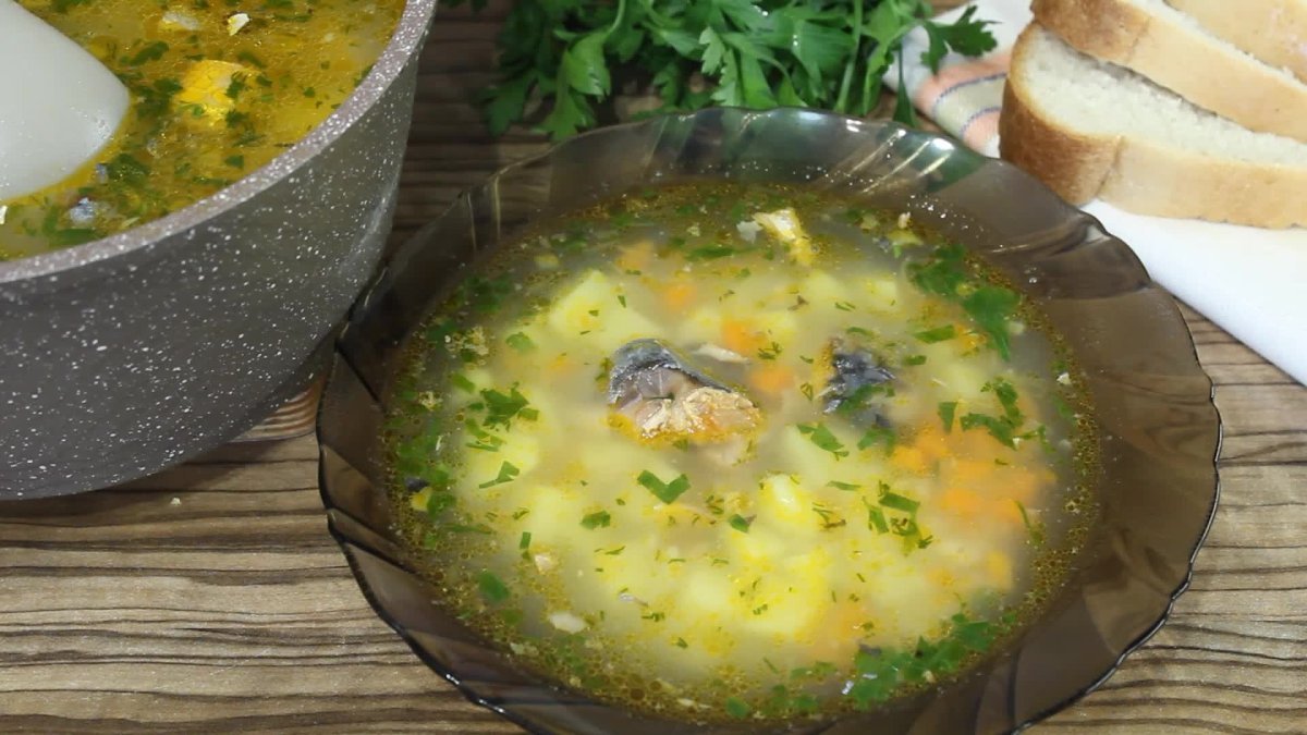 Суп рыбный из селедки
