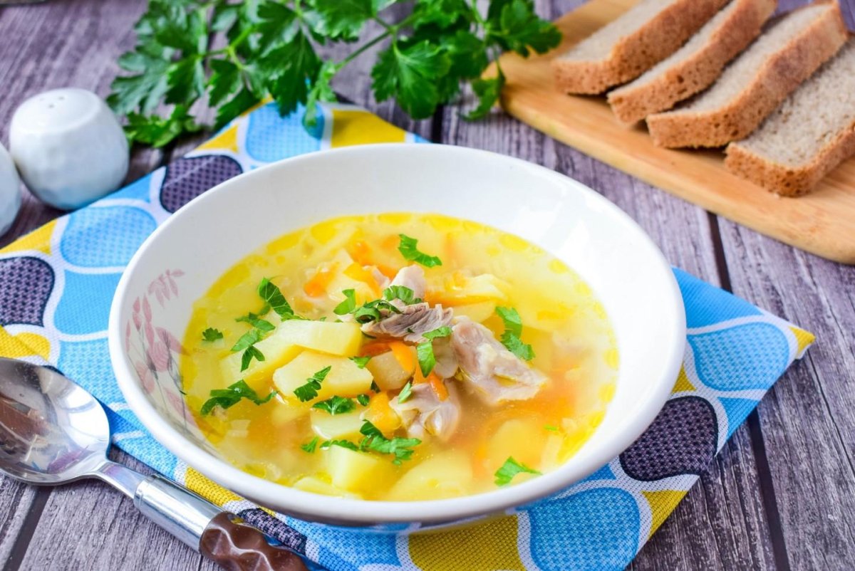 Вкусный суп без картошки