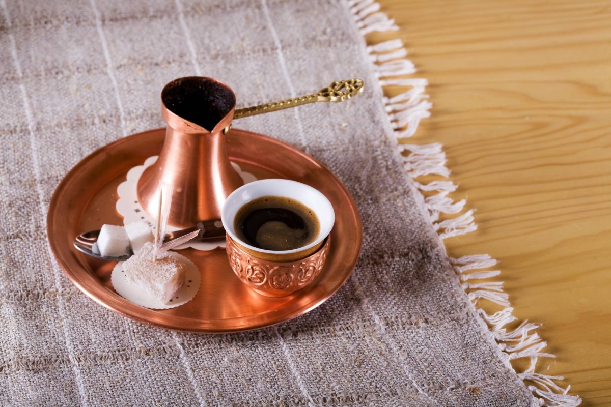 Кофе вареный в турке