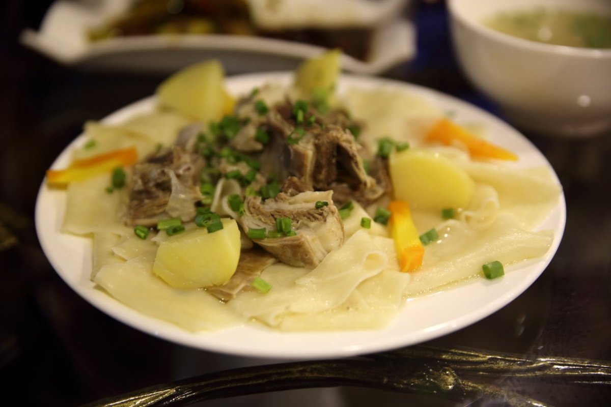 Киргизское блюдо из баранины